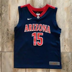 NIKE YOUTH UNIVERSITY OF ARIZONA WILDCATS basketball Jersey, Sz M (12/14)